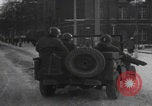 Image of General Omar Bradley tours winter Luxembourg WW2 Luxembourg, 1945, second 41 stock footage video 65675080027