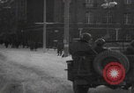 Image of General Omar Bradley tours winter Luxembourg WW2 Luxembourg, 1945, second 42 stock footage video 65675080027