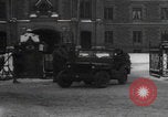 Image of General Omar Bradley tours winter Luxembourg WW2 Luxembourg, 1945, second 49 stock footage video 65675080027