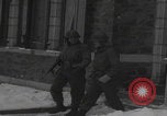 Image of General Frank Culin Jr with son Belgium WW2 Libramont Belgium, 1945, second 10 stock footage video 65675080028