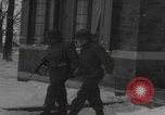 Image of General Frank Culin Jr with son Belgium WW2 Libramont Belgium, 1945, second 11 stock footage video 65675080028