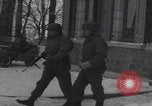 Image of General Frank Culin Jr with son Belgium WW2 Libramont Belgium, 1945, second 12 stock footage video 65675080028