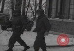 Image of General Frank Culin Jr with son Belgium WW2 Libramont Belgium, 1945, second 13 stock footage video 65675080028