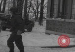 Image of General Frank Culin Jr with son Belgium WW2 Libramont Belgium, 1945, second 15 stock footage video 65675080028