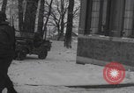 Image of General Frank Culin Jr with son Belgium WW2 Libramont Belgium, 1945, second 16 stock footage video 65675080028