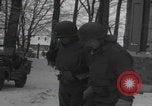 Image of General Frank Culin Jr with son Belgium WW2 Libramont Belgium, 1945, second 19 stock footage video 65675080028