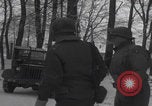 Image of General Frank Culin Jr with son Belgium WW2 Libramont Belgium, 1945, second 23 stock footage video 65675080028