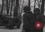 Image of General Frank Culin Jr with son Belgium WW2 Libramont Belgium, 1945, second 24 stock footage video 65675080028