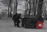 Image of General Frank Culin Jr with son Belgium WW2 Libramont Belgium, 1945, second 37 stock footage video 65675080028