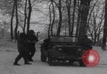 Image of General Frank Culin Jr with son Belgium WW2 Libramont Belgium, 1945, second 41 stock footage video 65675080028