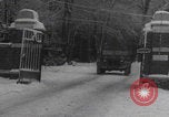 Image of General Frank Culin Jr with son Belgium WW2 Libramont Belgium, 1945, second 43 stock footage video 65675080028