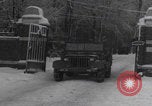 Image of General Frank Culin Jr with son Belgium WW2 Libramont Belgium, 1945, second 50 stock footage video 65675080028
