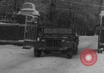 Image of General Frank Culin Jr with son Belgium WW2 Libramont Belgium, 1945, second 51 stock footage video 65675080028