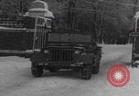 Image of General Frank Culin Jr with son Belgium WW2 Libramont Belgium, 1945, second 52 stock footage video 65675080028