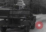 Image of General Frank Culin Jr with son Belgium WW2 Libramont Belgium, 1945, second 54 stock footage video 65675080028