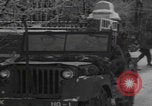 Image of General Frank Culin Jr with son Belgium WW2 Libramont Belgium, 1945, second 55 stock footage video 65675080028