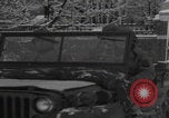 Image of General Frank Culin Jr with son Belgium WW2 Libramont Belgium, 1945, second 56 stock footage video 65675080028