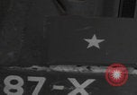 Image of General Frank Culin Jr with son Belgium WW2 Libramont Belgium, 1945, second 62 stock footage video 65675080028