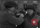 Image of General Harry Twaddle battlefield commissions WW2 Saarlautern Germany, 1945, second 17 stock footage video 65675080029