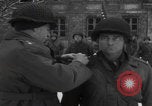 Image of General Harry Twaddle battlefield commissions WW2 Saarlautern Germany, 1945, second 18 stock footage video 65675080029