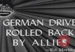 Image of US troops counterattack Belgium Belgium, 1944, second 1 stock footage video 65675080038