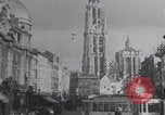 Image of Antwerp Belgium street scenes WW2 Antwerp Belgium, 1945, second 52 stock footage video 65675080044