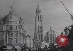 Image of Antwerp Belgium street scenes WW2 Antwerp Belgium, 1945, second 54 stock footage video 65675080044