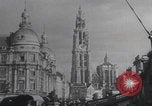 Image of Antwerp Belgium street scenes WW2 Antwerp Belgium, 1945, second 56 stock footage video 65675080044