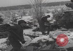 Image of US troops winter camp WW2 Monschau Germany, 1945, second 40 stock footage video 65675080045