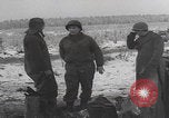 Image of US troops winter camp WW2 Monschau Germany, 1945, second 51 stock footage video 65675080045