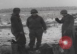 Image of US troops winter camp WW2 Monschau Germany, 1945, second 52 stock footage video 65675080045