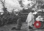 Image of US soldiers pray winter shelter WW2 Les Avenanterres Belgium, 1945, second 3 stock footage video 65675080046