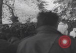 Image of US soldiers pray winter shelter WW2 Les Avenanterres Belgium, 1945, second 14 stock footage video 65675080046