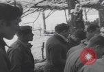 Image of US soldiers pray winter shelter WW2 Les Avenanterres Belgium, 1945, second 18 stock footage video 65675080046