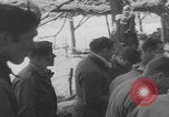 Image of US soldiers pray winter shelter WW2 Les Avenanterres Belgium, 1945, second 19 stock footage video 65675080046