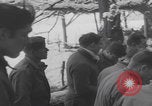 Image of US soldiers pray winter shelter WW2 Les Avenanterres Belgium, 1945, second 20 stock footage video 65675080046