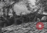 Image of US soldiers pray winter shelter WW2 Les Avenanterres Belgium, 1945, second 29 stock footage video 65675080046