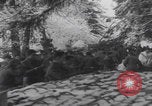 Image of US soldiers pray winter shelter WW2 Les Avenanterres Belgium, 1945, second 31 stock footage video 65675080046
