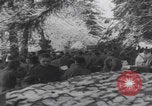 Image of US soldiers pray winter shelter WW2 Les Avenanterres Belgium, 1945, second 32 stock footage video 65675080046