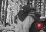 Image of US soldier winter snow capes Vossenack Germany, 1945, second 17 stock footage video 65675080047