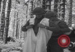Image of US soldier winter snow capes Vossenack Germany, 1945, second 21 stock footage video 65675080047