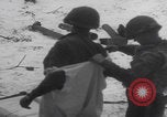Image of US soldier winter snow capes Vossenack Germany, 1945, second 26 stock footage video 65675080047