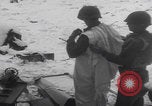 Image of US soldier winter snow capes Vossenack Germany, 1945, second 34 stock footage video 65675080047