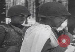Image of US soldier winter snow capes Vossenack Germany, 1945, second 40 stock footage video 65675080047