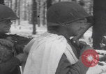 Image of US soldier winter snow capes Vossenack Germany, 1945, second 41 stock footage video 65675080047