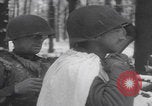 Image of US soldier winter snow capes Vossenack Germany, 1945, second 44 stock footage video 65675080047