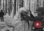 Image of US soldier winter snow capes Vossenack Germany, 1945, second 46 stock footage video 65675080047