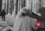 Image of US soldier winter snow capes Vossenack Germany, 1945, second 48 stock footage video 65675080047
