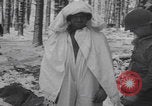 Image of US soldier winter snow capes Vossenack Germany, 1945, second 53 stock footage video 65675080047