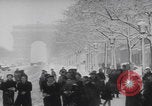 Image of Paris snowball fight WW2 Paris France, 1944, second 4 stock footage video 65675080048